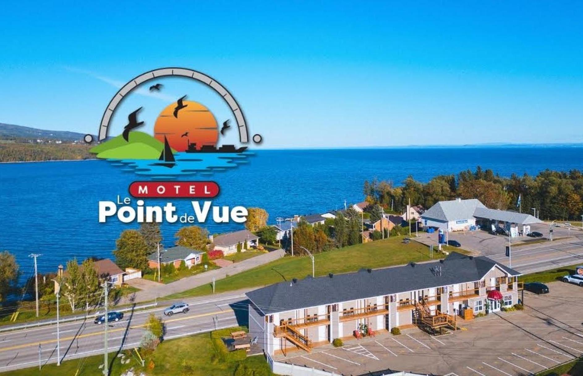 Motel Le Point De Vue La Malbaie Buitenkant foto
