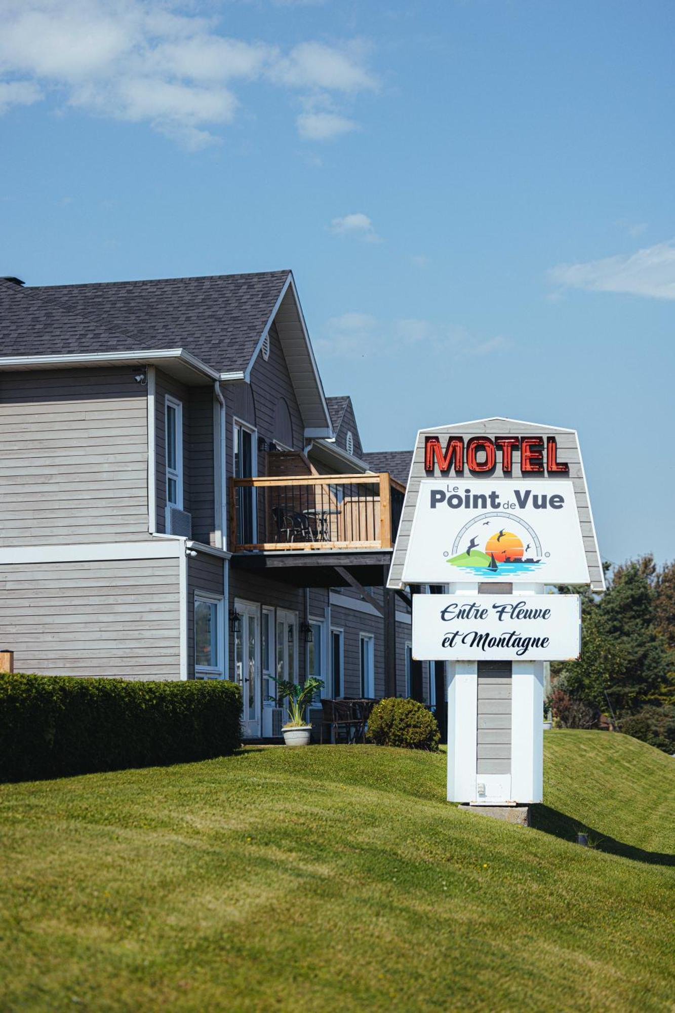 Motel Le Point De Vue La Malbaie Buitenkant foto