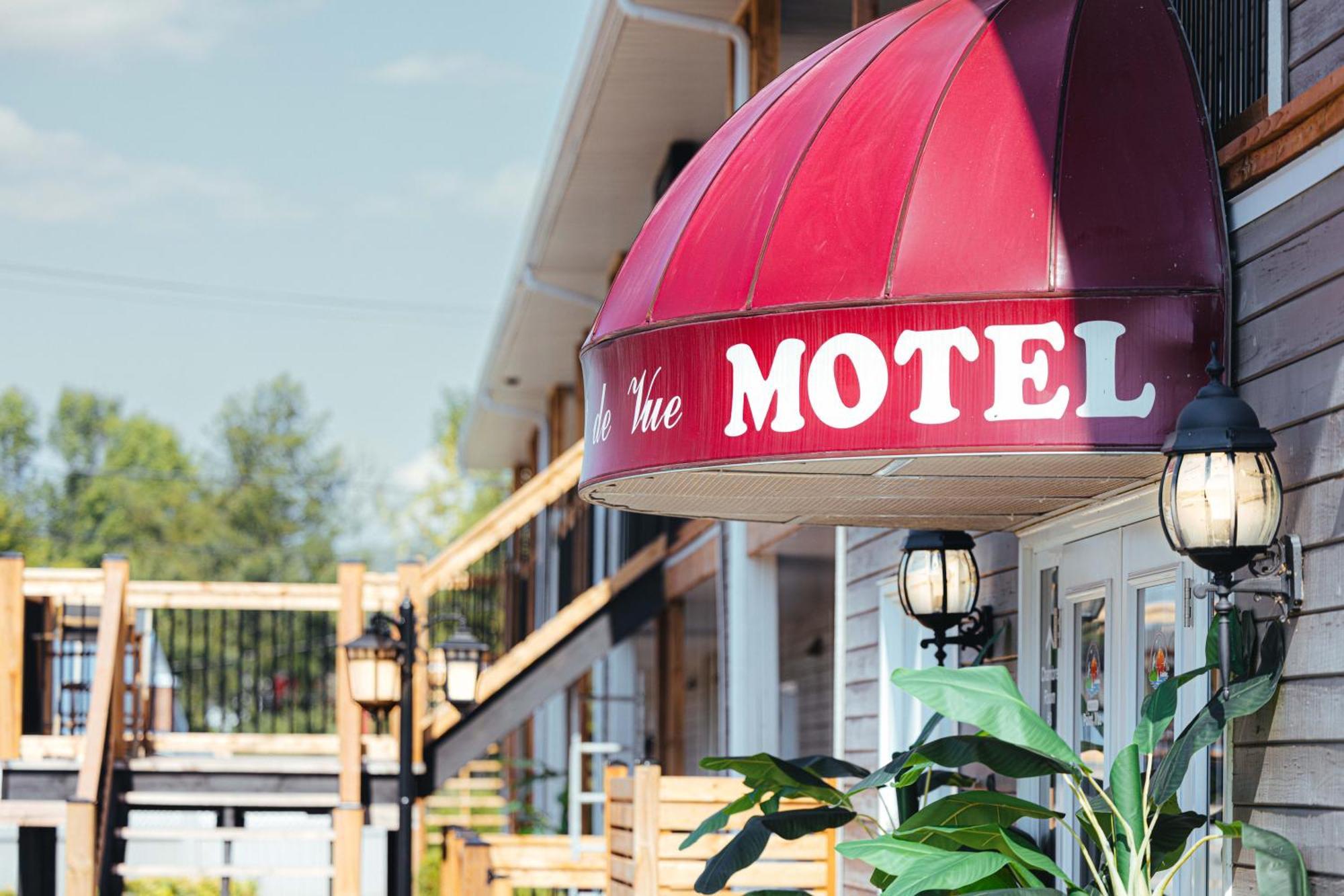 Motel Le Point De Vue La Malbaie Buitenkant foto