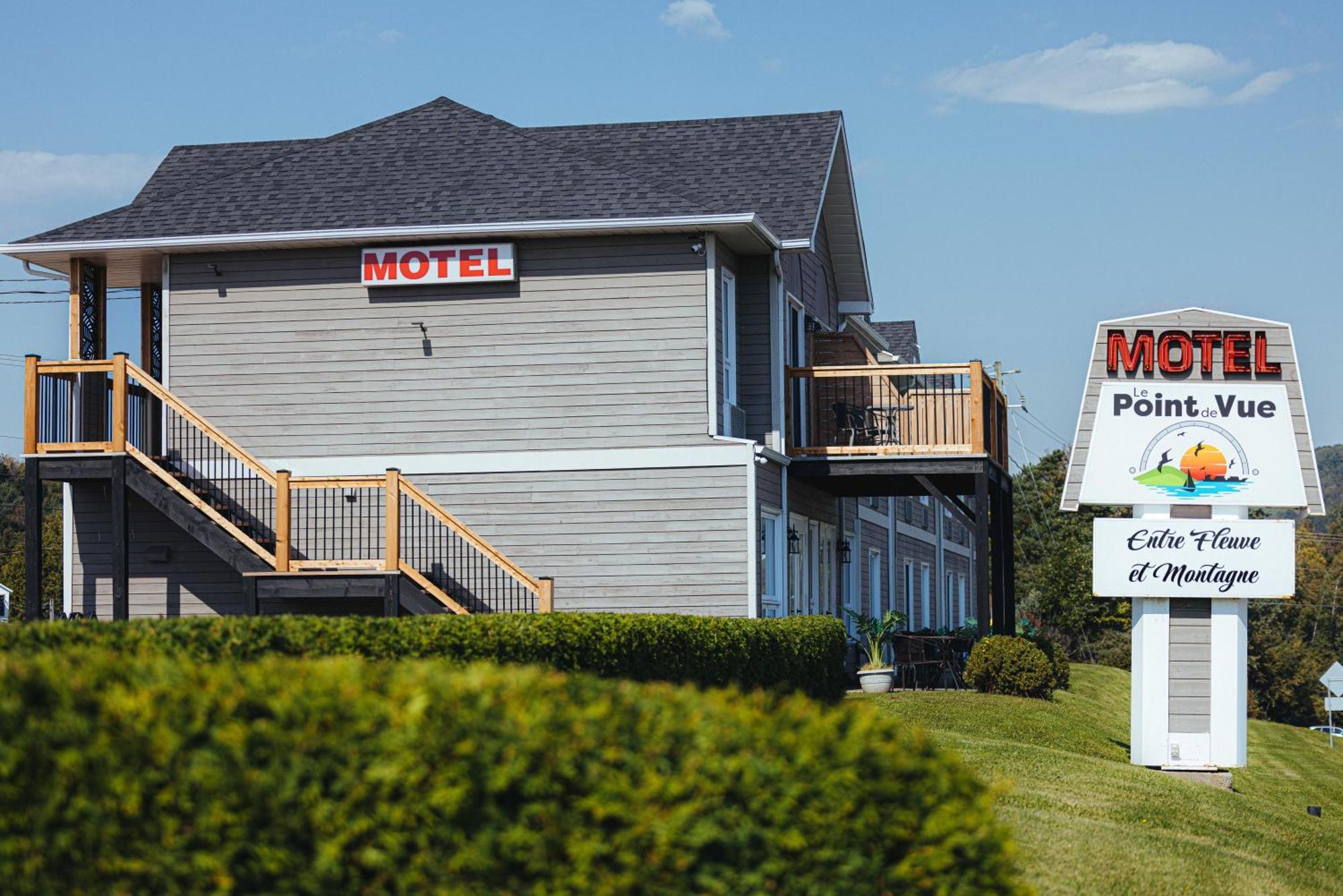 Motel Le Point De Vue La Malbaie Buitenkant foto