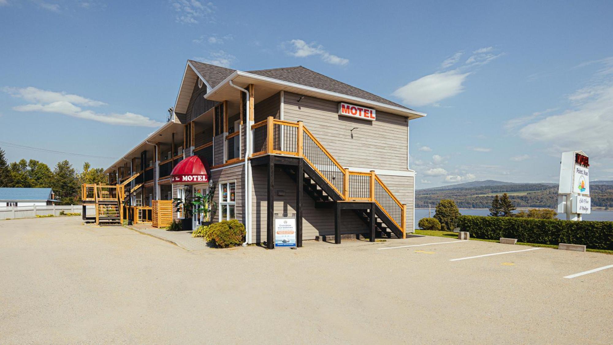 Motel Le Point De Vue La Malbaie Buitenkant foto