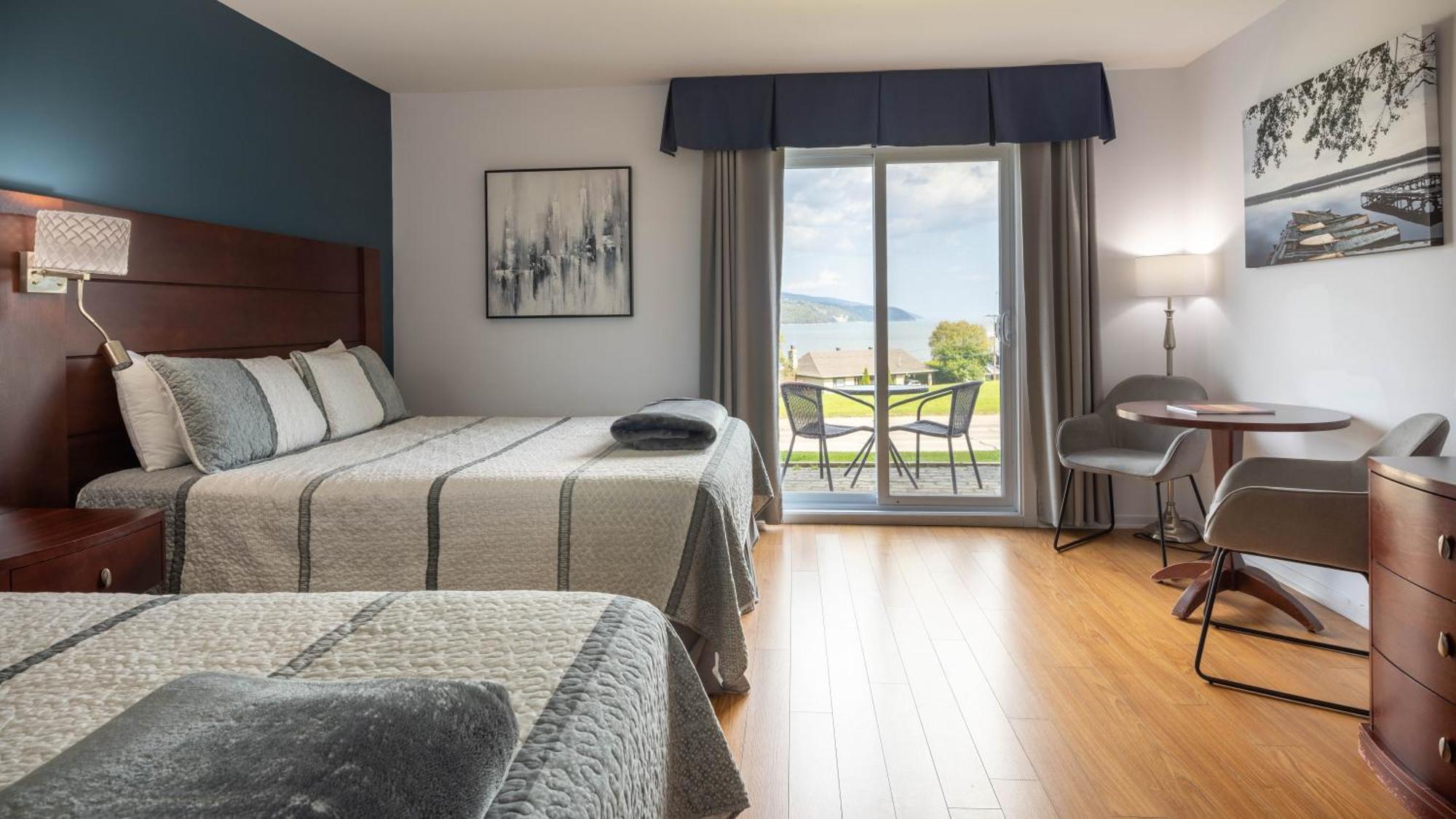 Motel Le Point De Vue La Malbaie Buitenkant foto
