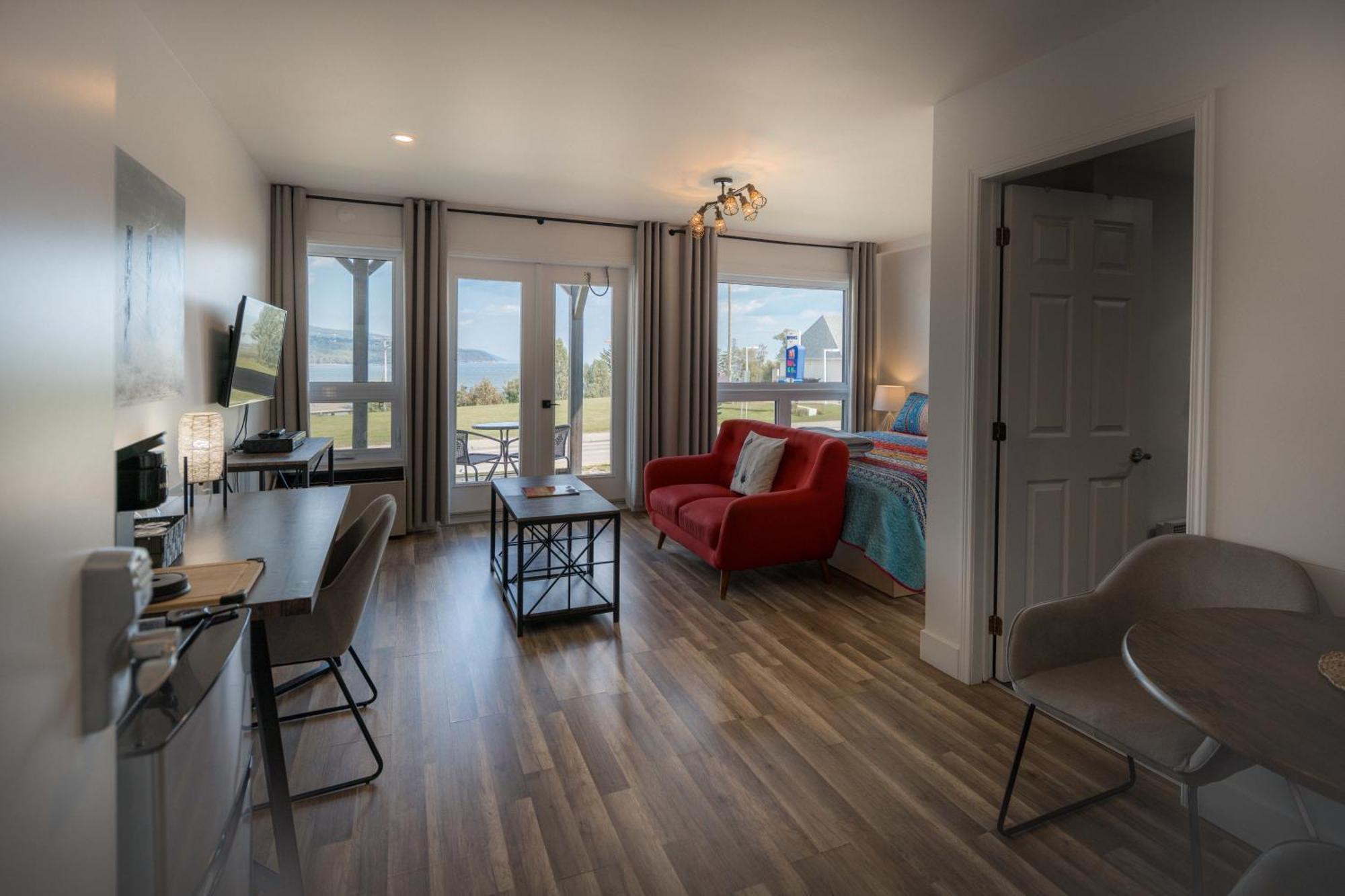 Motel Le Point De Vue La Malbaie Buitenkant foto