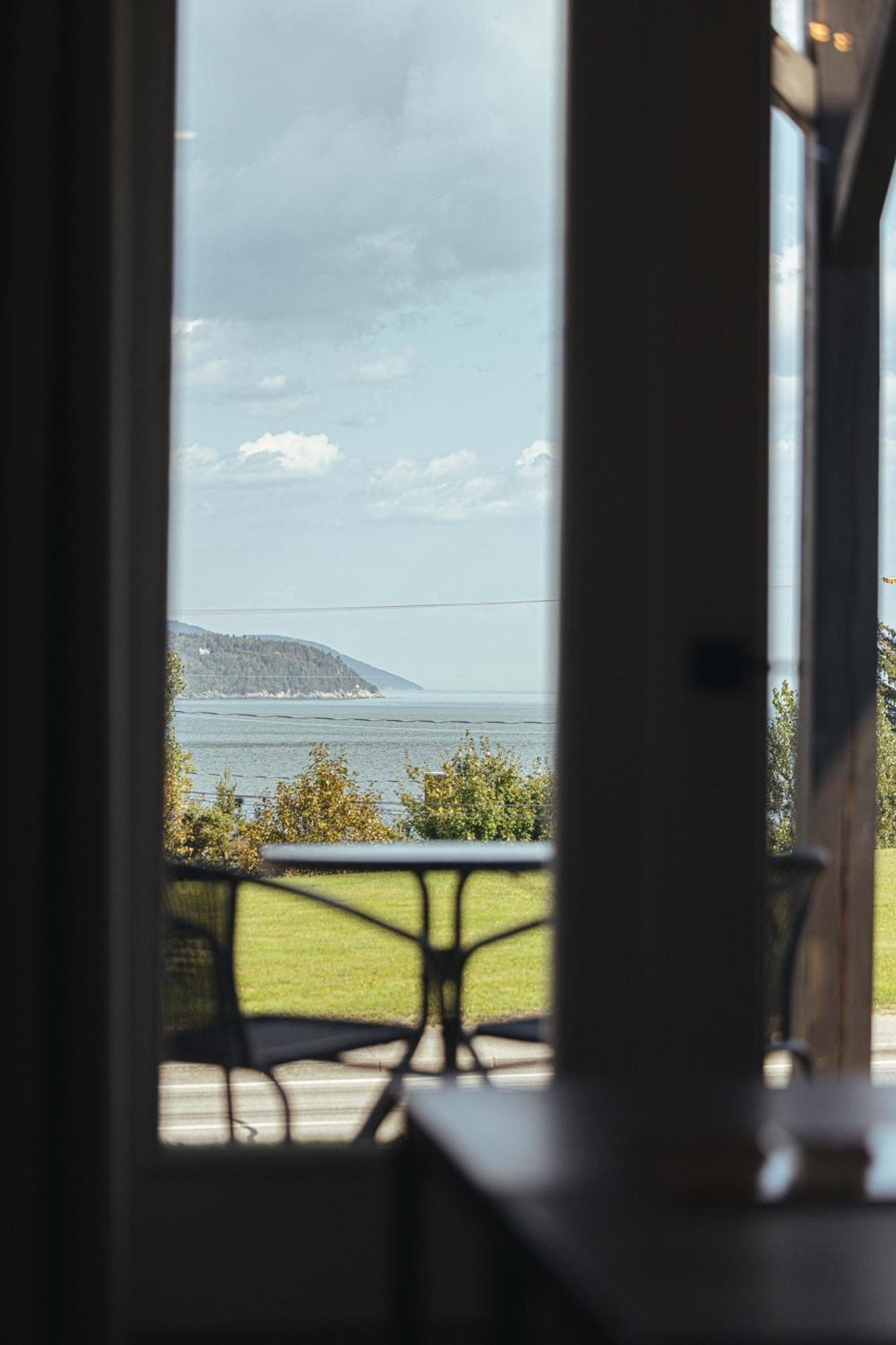 Motel Le Point De Vue La Malbaie Buitenkant foto