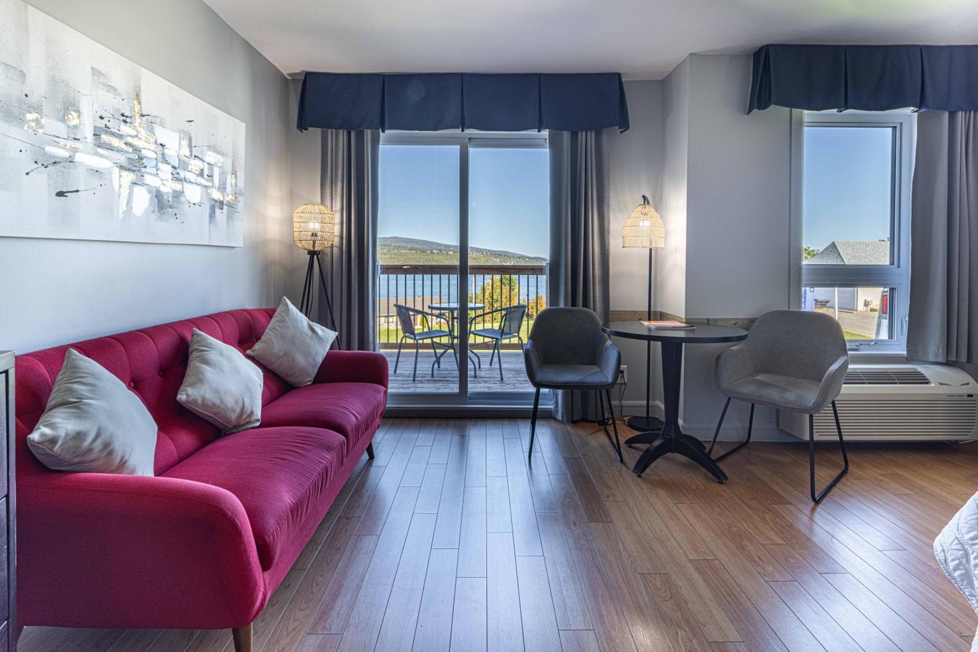 Motel Le Point De Vue La Malbaie Buitenkant foto
